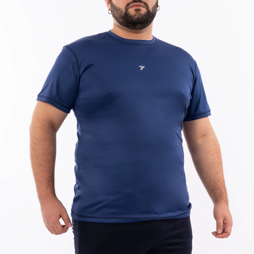 CAMISETA FIST PLUS ZISE UNICOLOR AZUL TURQUI