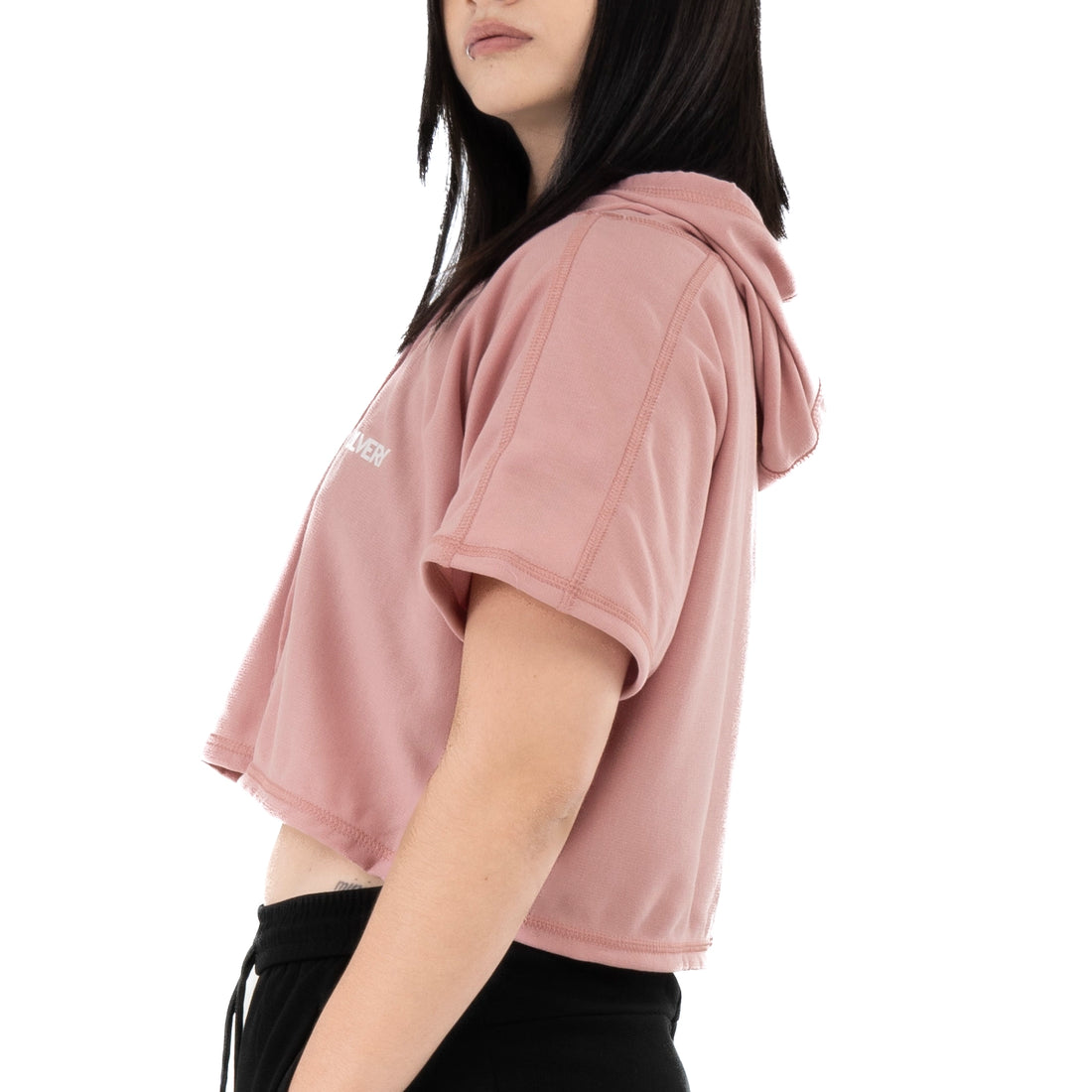 HOODIE LOUNGE - ROSA CREPE CLARO