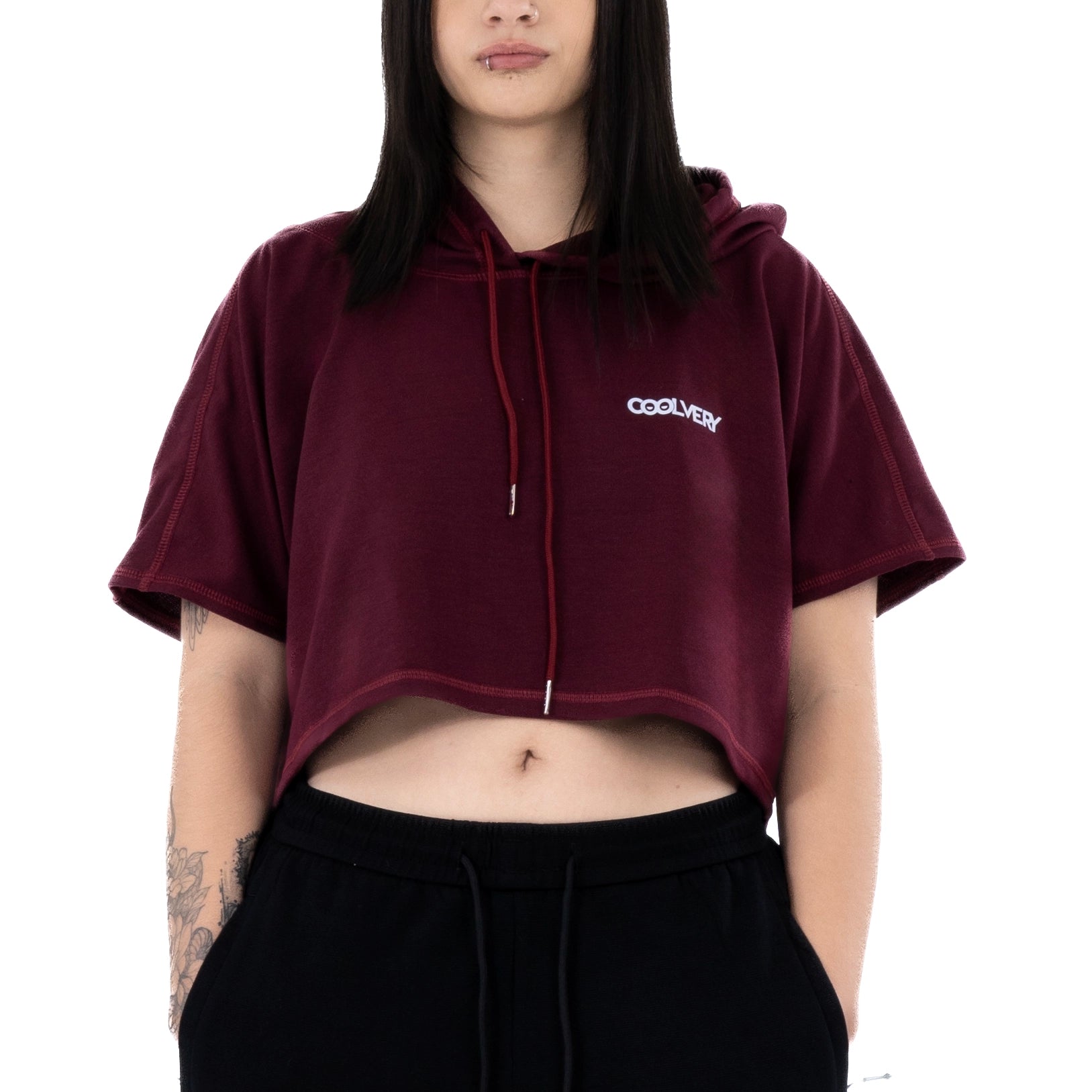 HOODIE LOUNGE - VINOTINTO