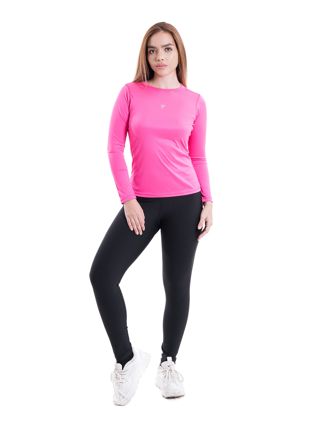 Buzo de Compresión de Mujer - Magenta Luminoso