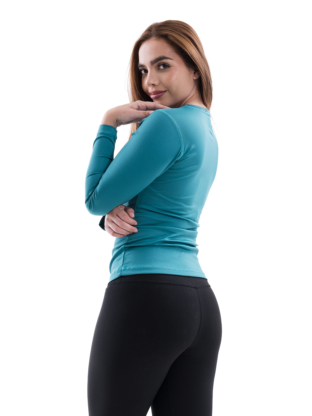 Buzo de Compresión de Mujer - Verde Jade