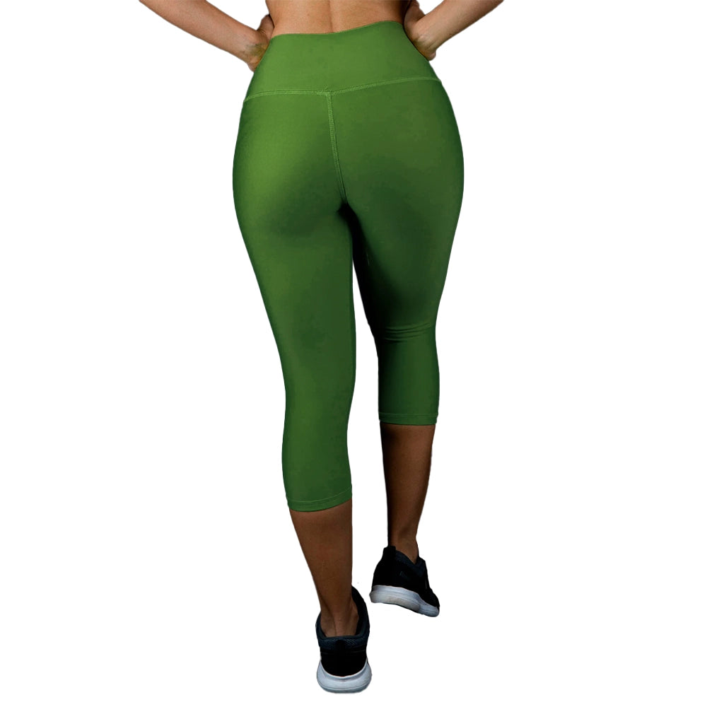 Capri Deportivo Supplex - Verde Militar