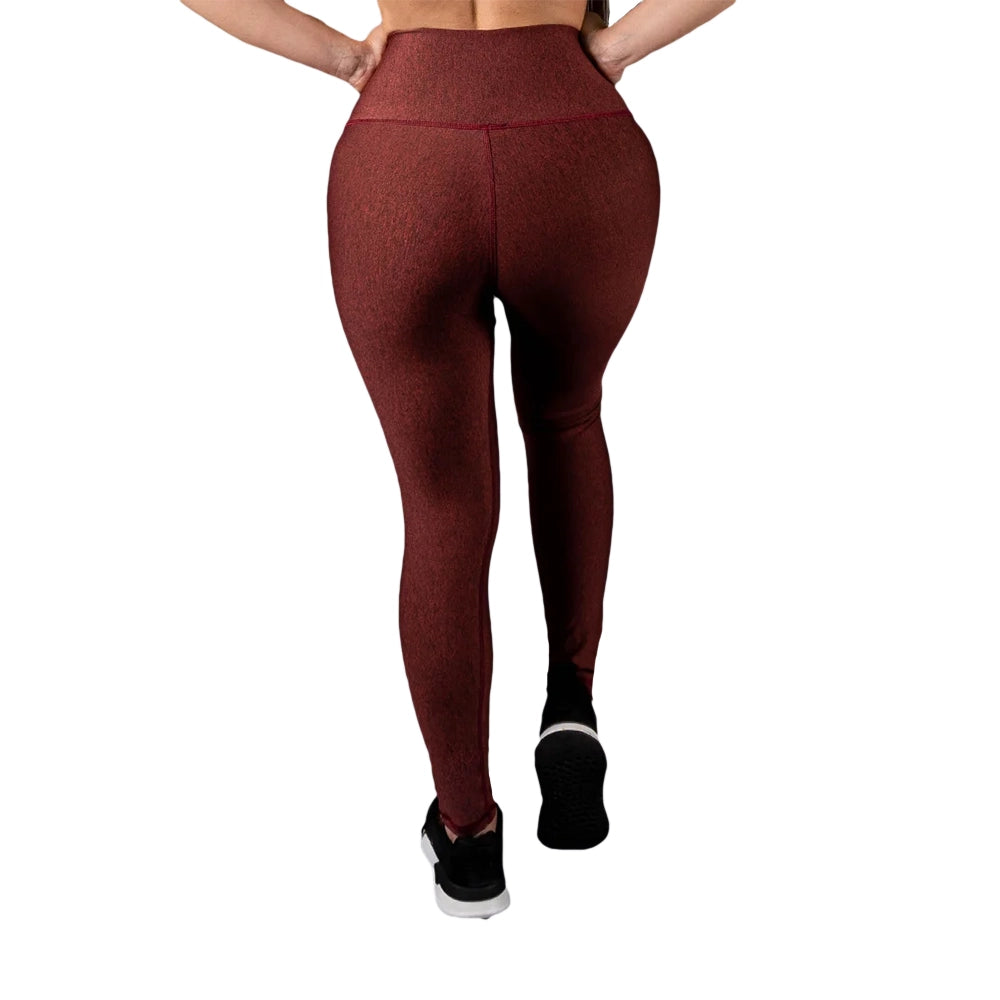 LEGGINS UNICOLOR -TERRACOTA