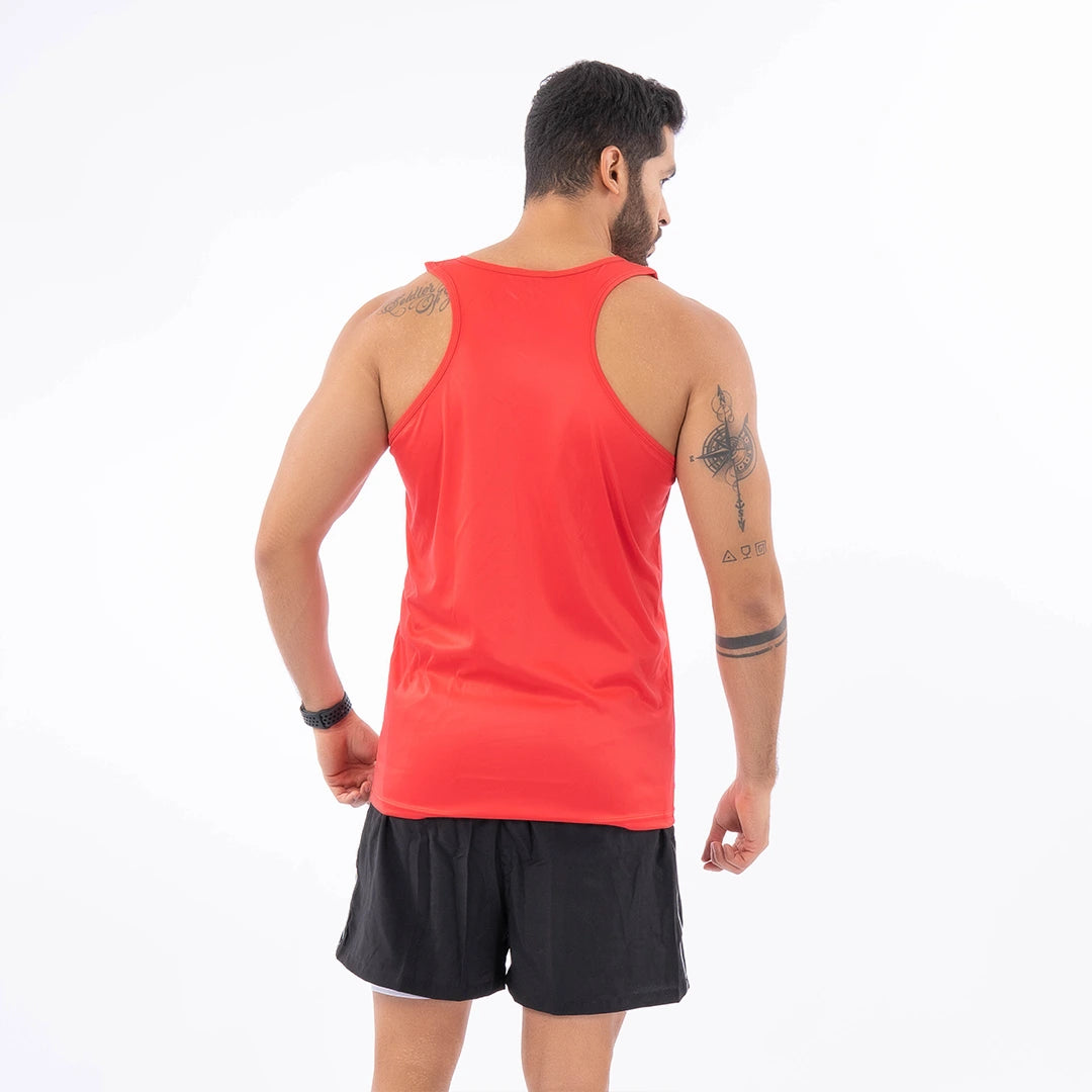 Camisilla Deportiva Dri-Fit de Hombre - Rojo