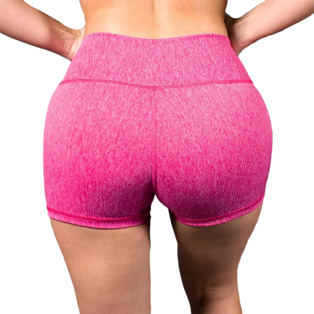 Short Deportivo Extracorto Supplex - Magenta Luminoso Jaspe