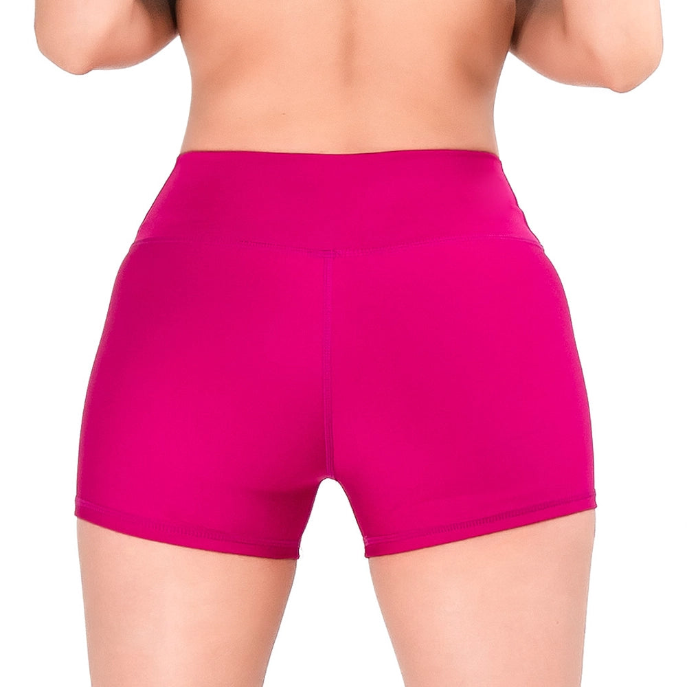 Short Deportivo Extracorto Supplex - Magenta Oscuro