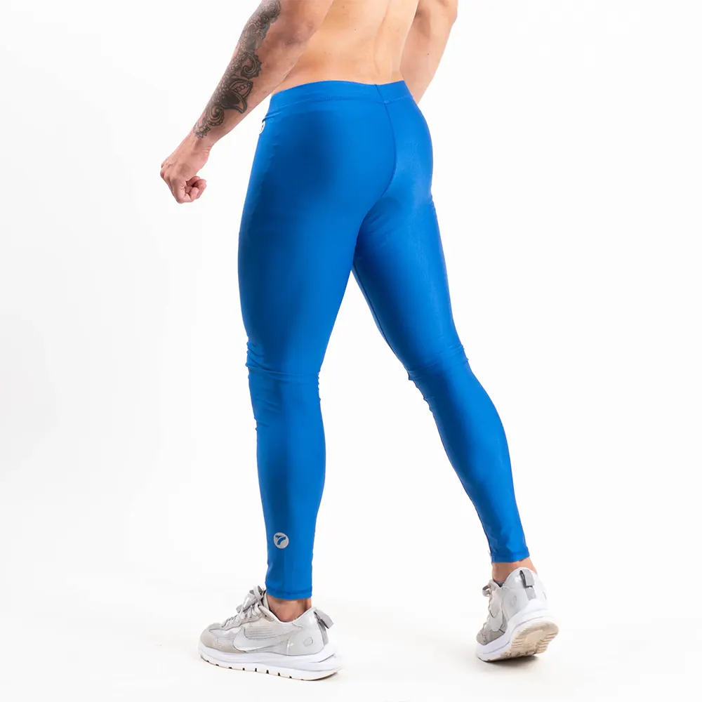 Licra Larga Deportiva de Hombre Unicolor - Azul Rey