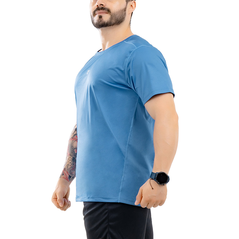 CAMISETA COOLDRY - AZUL PETROLEO