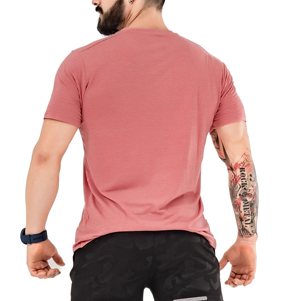 CAMISETA COOL NEW-ROSA CREPE