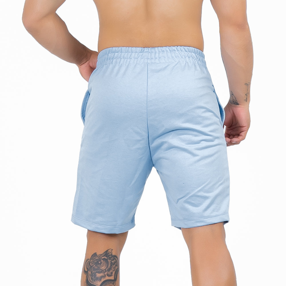 Pantaloneta Deportiva de Hombre James - Azul Celeste