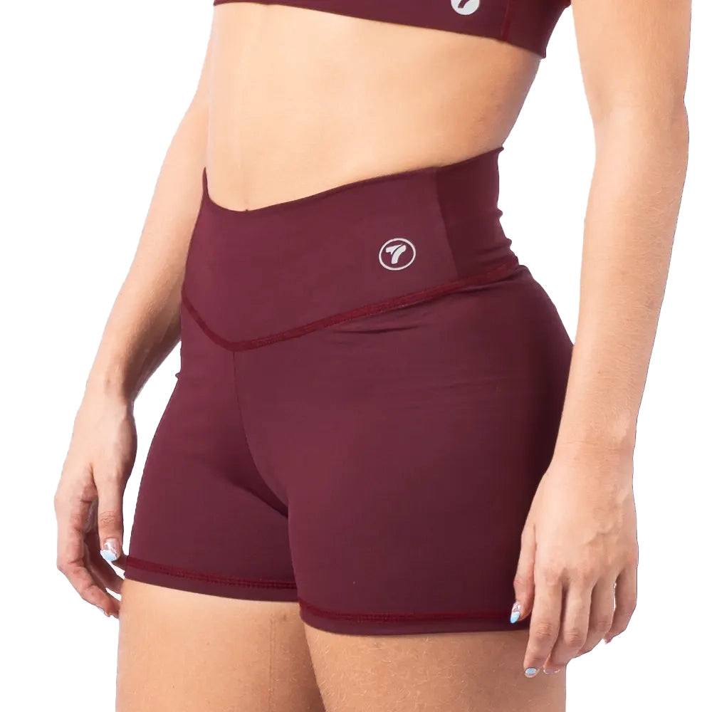 Short Deportivo Push Up Supplex - Marron