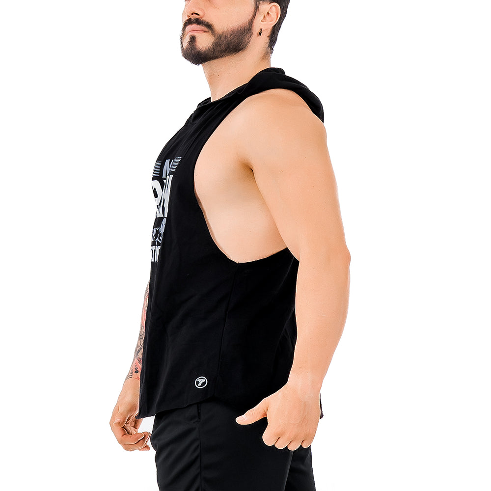CAMISILLA HOMBRE CAPOTA NEGRO