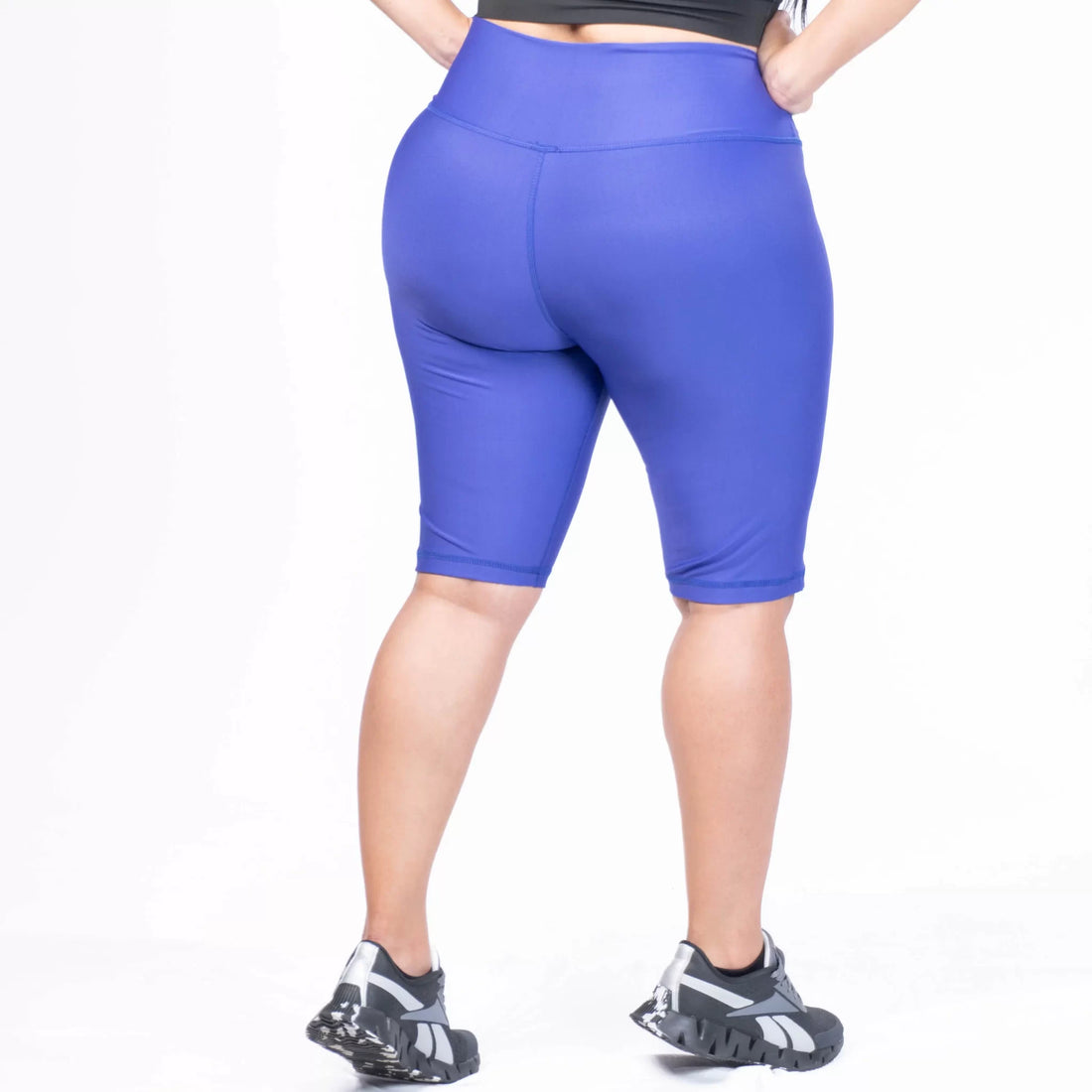 BICICLETERO PLUS SIZE UNICOLOR-VIOLETA