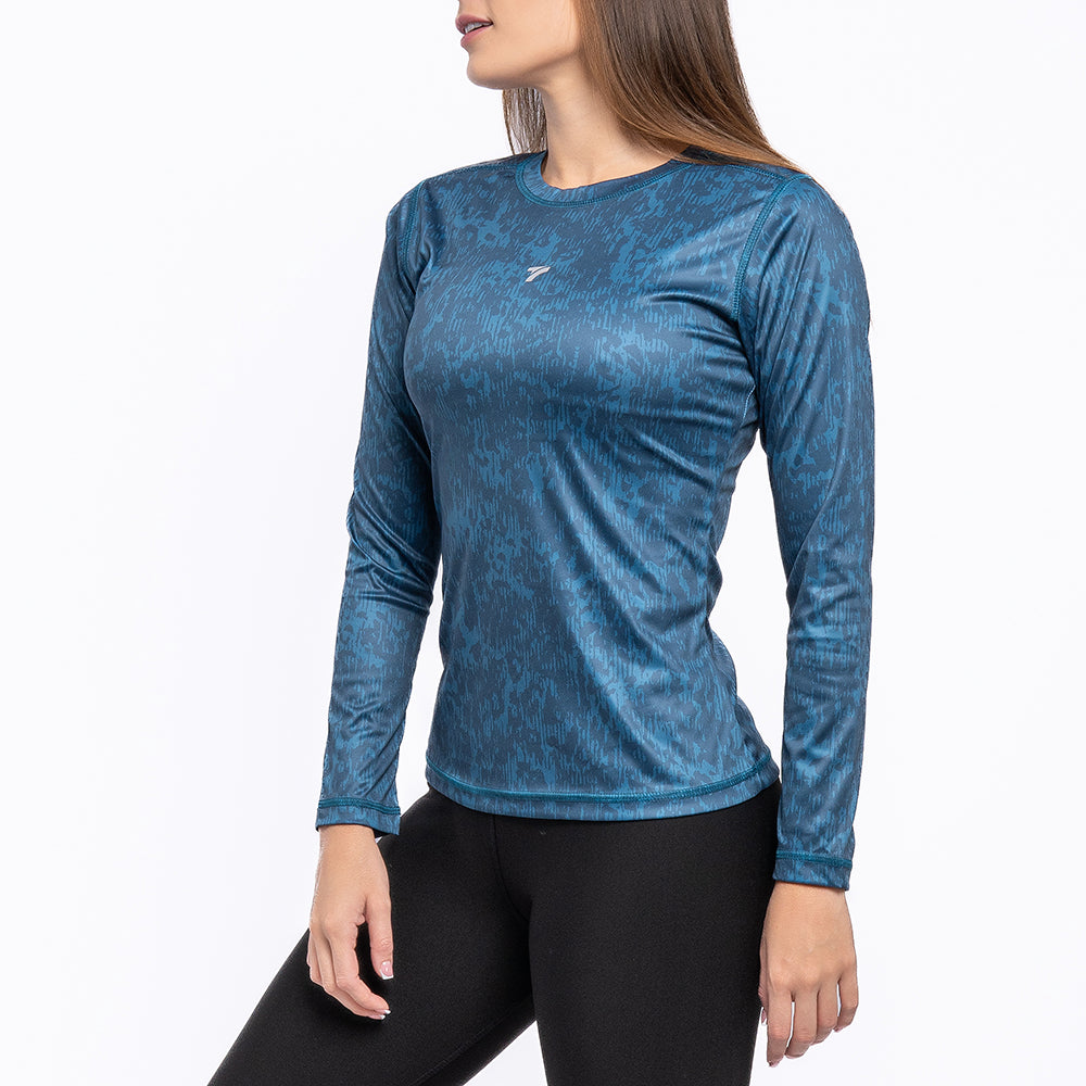 BUZO COMPRESION SUBLIMADO MUJER-C00503