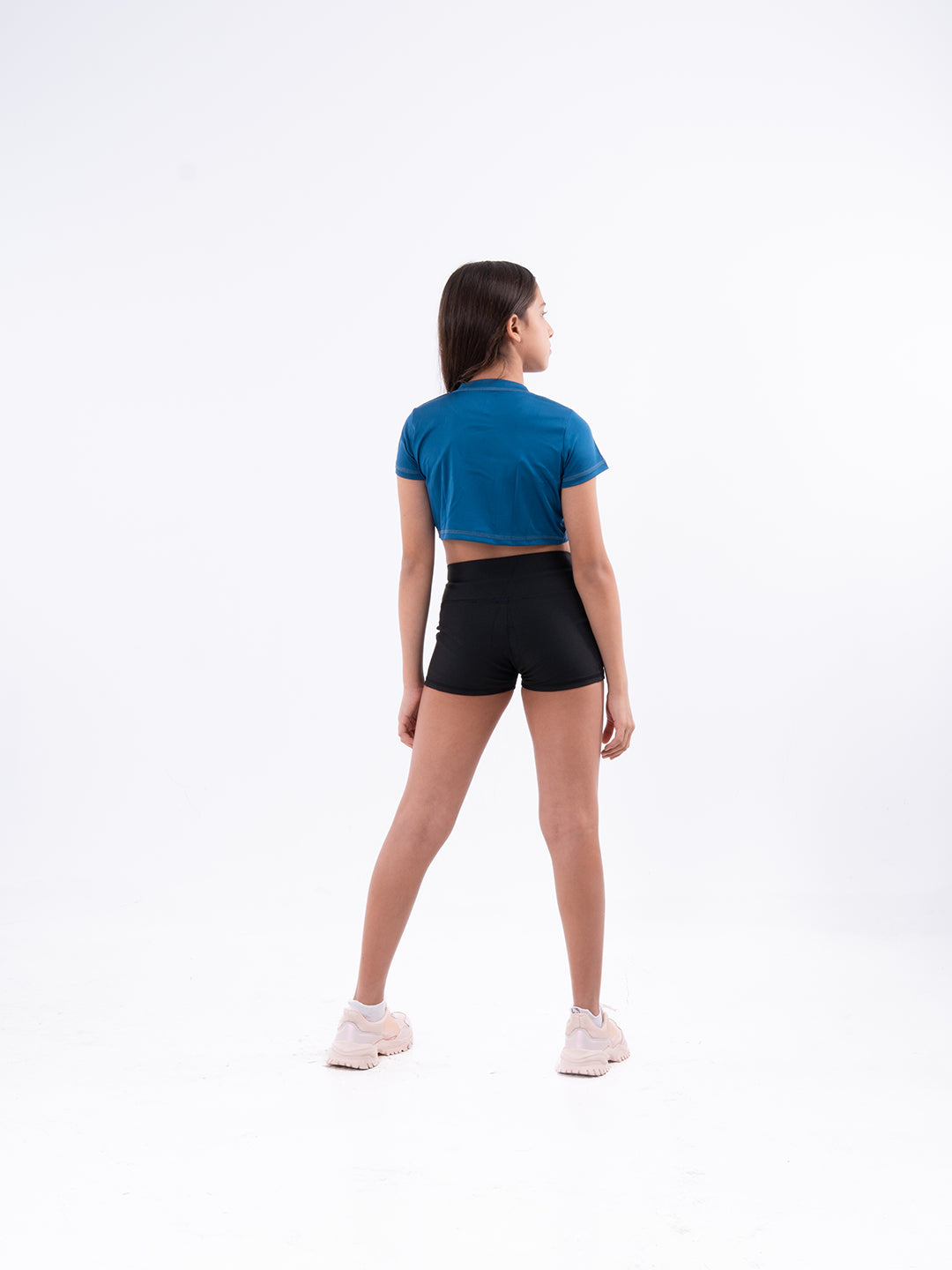 BLUSA MANGA CORTA TINY-AZUL PETROLEO