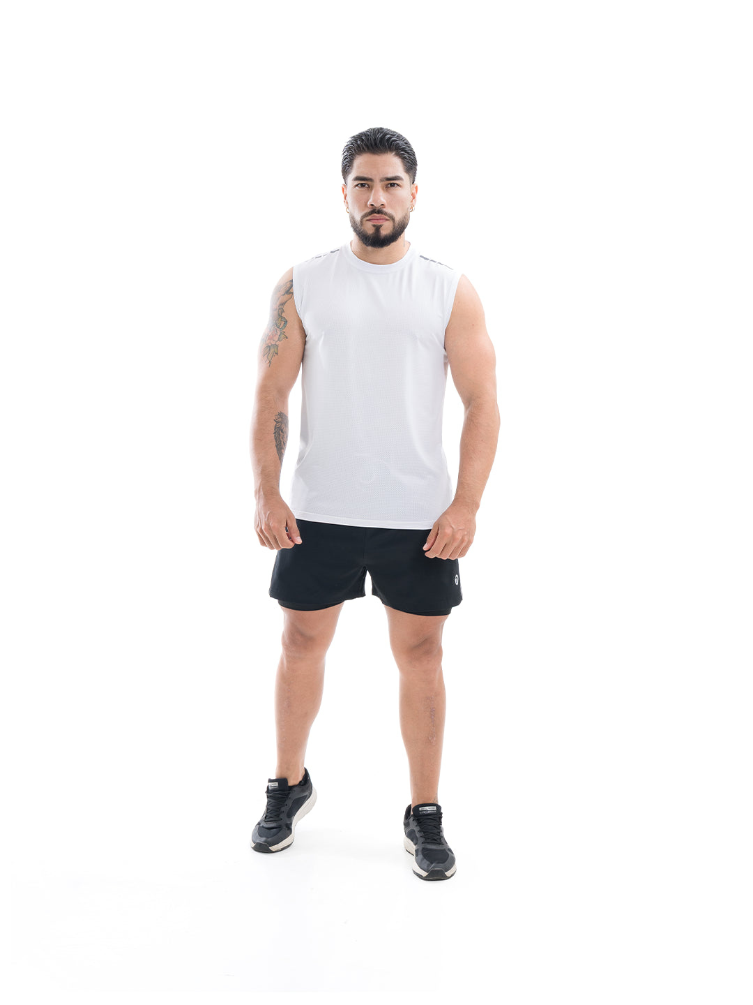 Camisilla Deportiva de Hombre Flex Fury M3 - Blanco