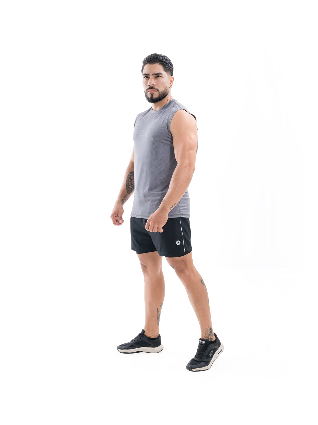 Camisilla Deportiva de Hombre Flex Fury M3 - Gris Oscuro
