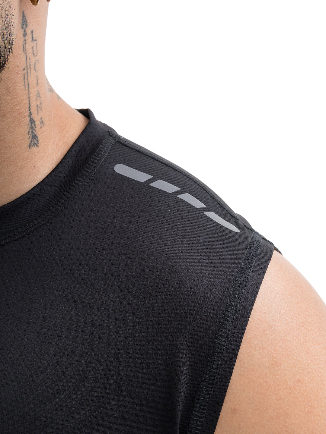 Camisilla Deportiva de Hombre Flex Fury M4 - Negro