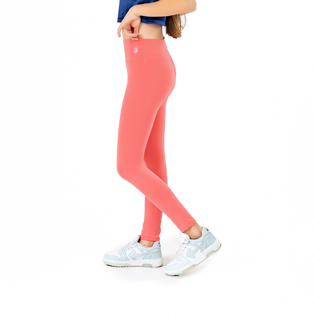 LEGGINS TINY UNICOLOR-SALMON