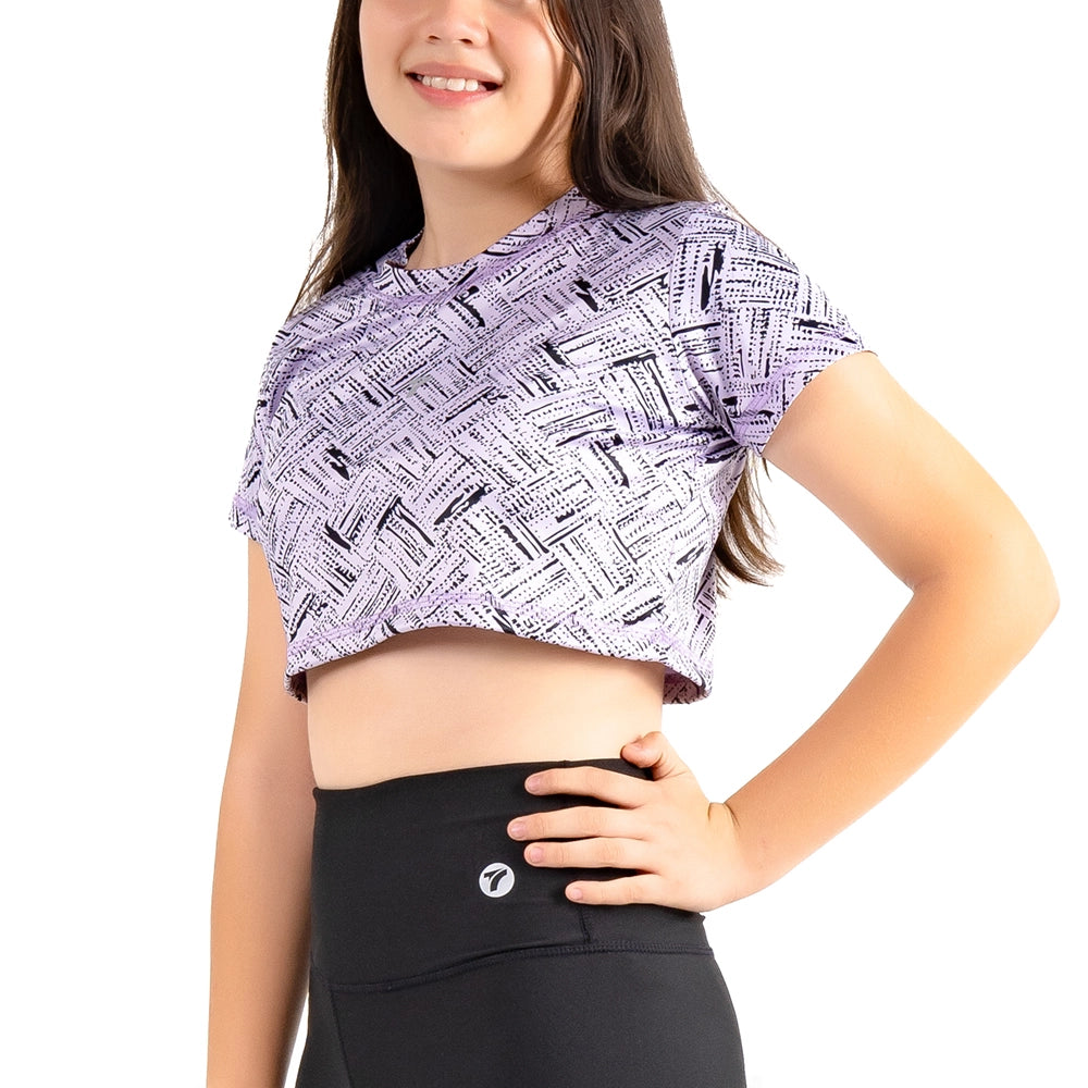 BLUSA SHOT TINY-C01T02-LILA