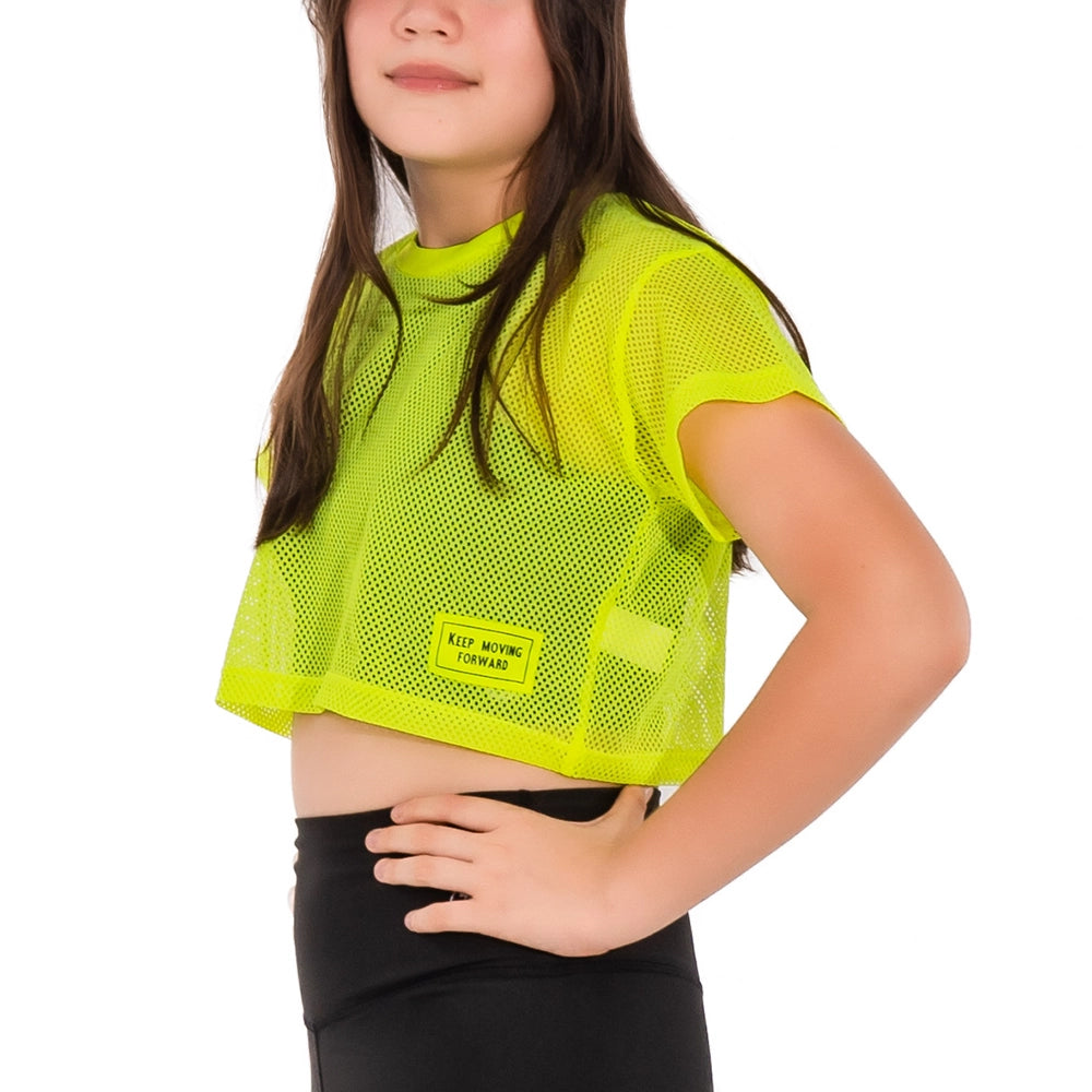 BLUSA TRAP TINY-AMARILLO NEON