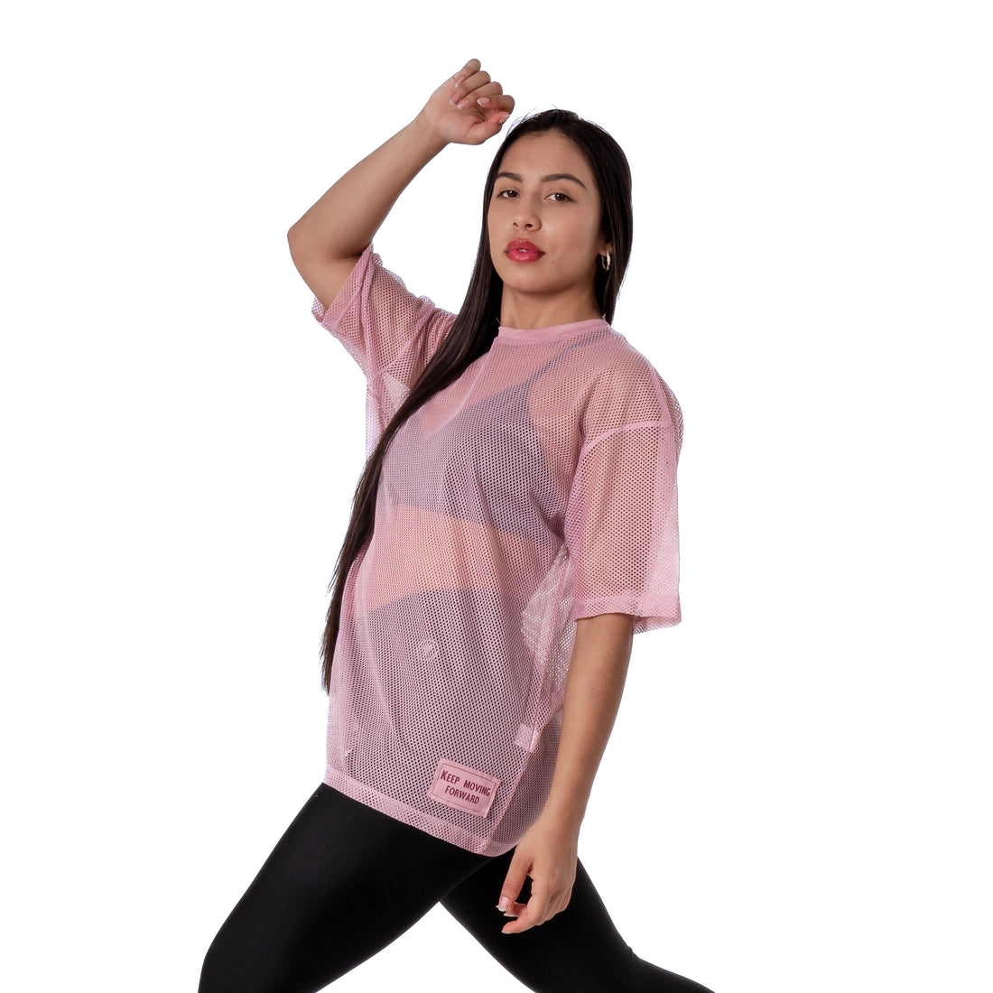 CAMISETA AIRFLOW-ROSA CREPE CLARO