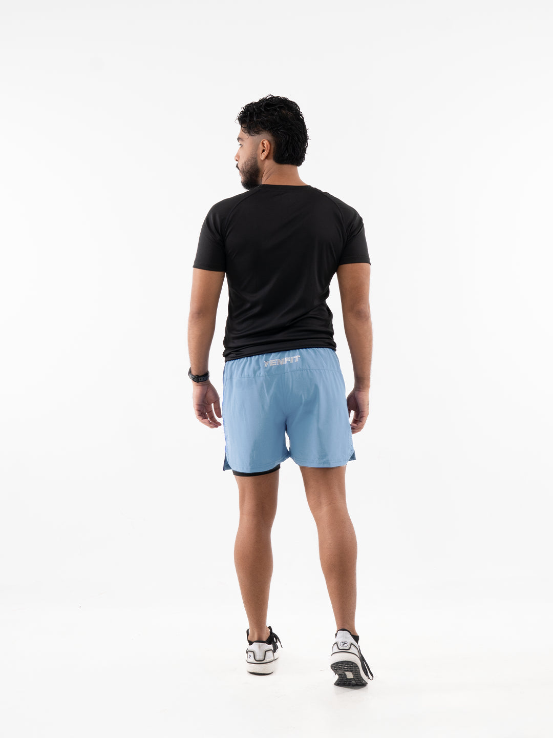 PANTALONETA TRACK - AZUL CELESTE - 12