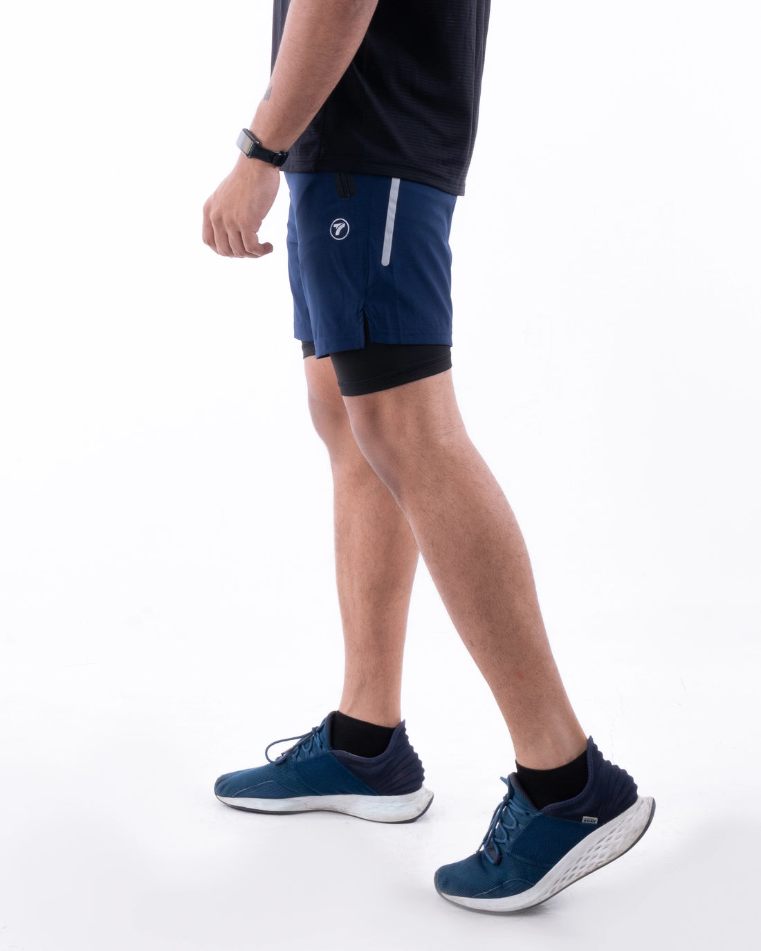 PANTALONETA TRACK - AZUL TURQUI -10