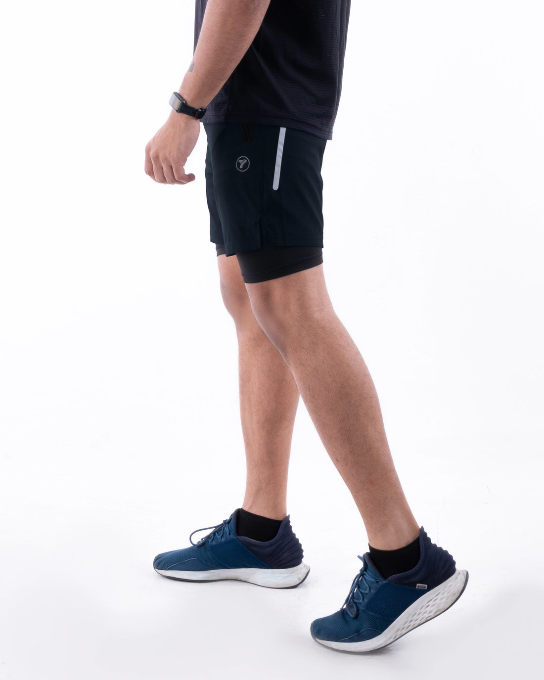 PANTALONETA TRACK - NEGRO -10