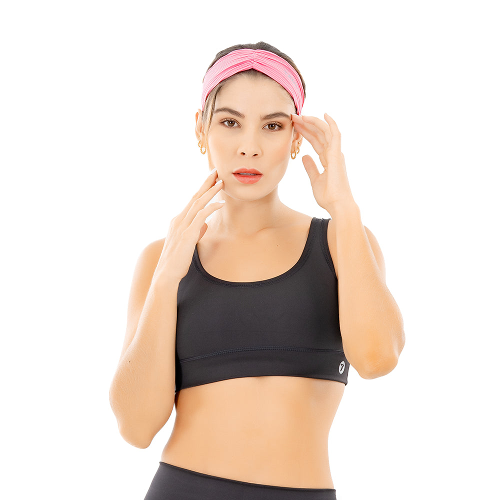 Sweatband Deportiva - Rosado Diseño 4