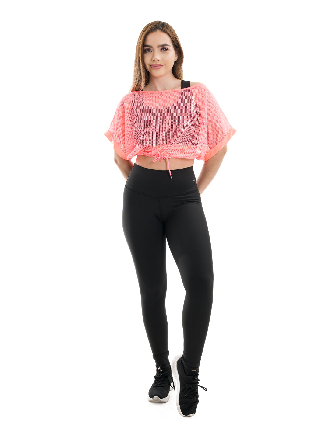 Blusón Deportivo de Mujer Trap Pro -Rosa Neon