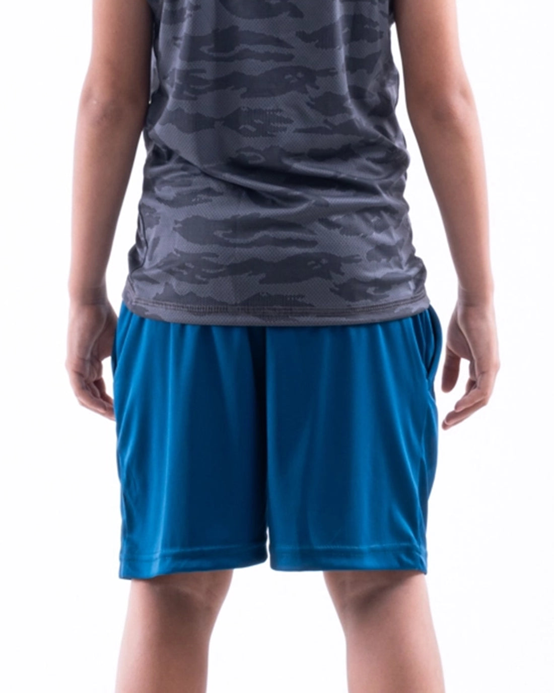 Pantaloneta Deportiva de Niño Buzz - Azul Petroleo