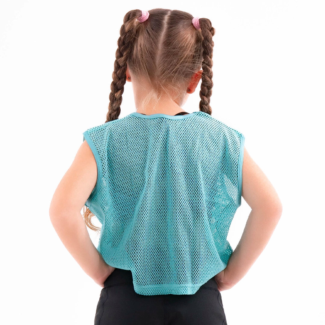 BLUSA MALLA TINY - VERDE MENTA