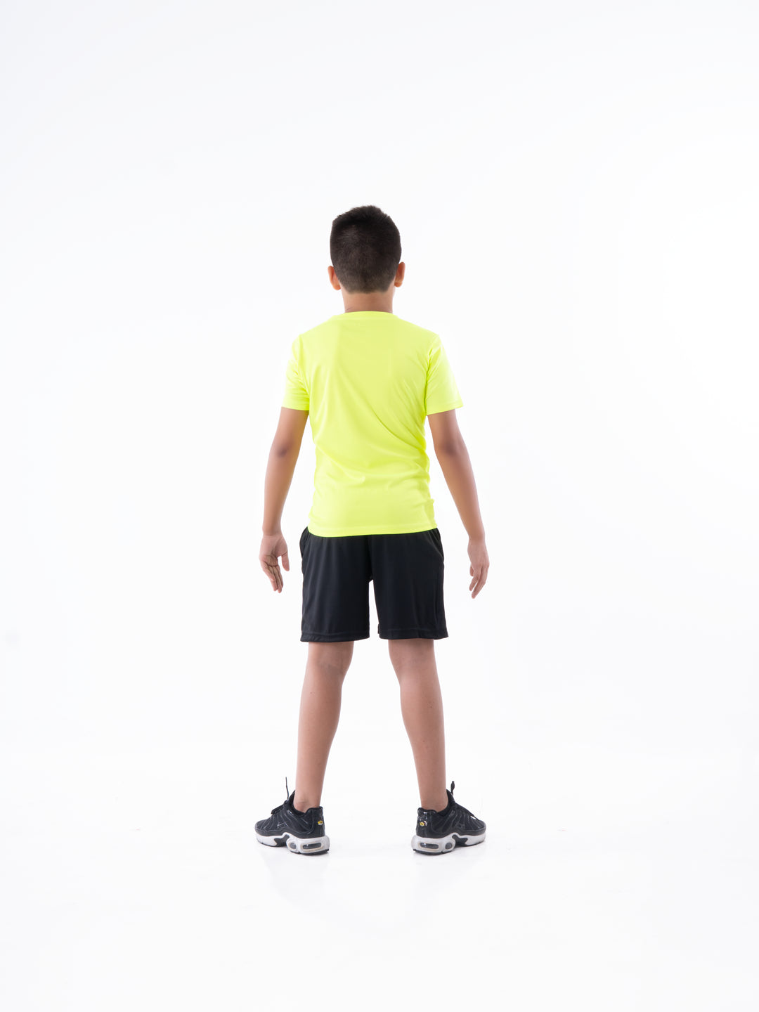 CAMISETA JUNIOR UNICOLOR - AMARILLO NEON