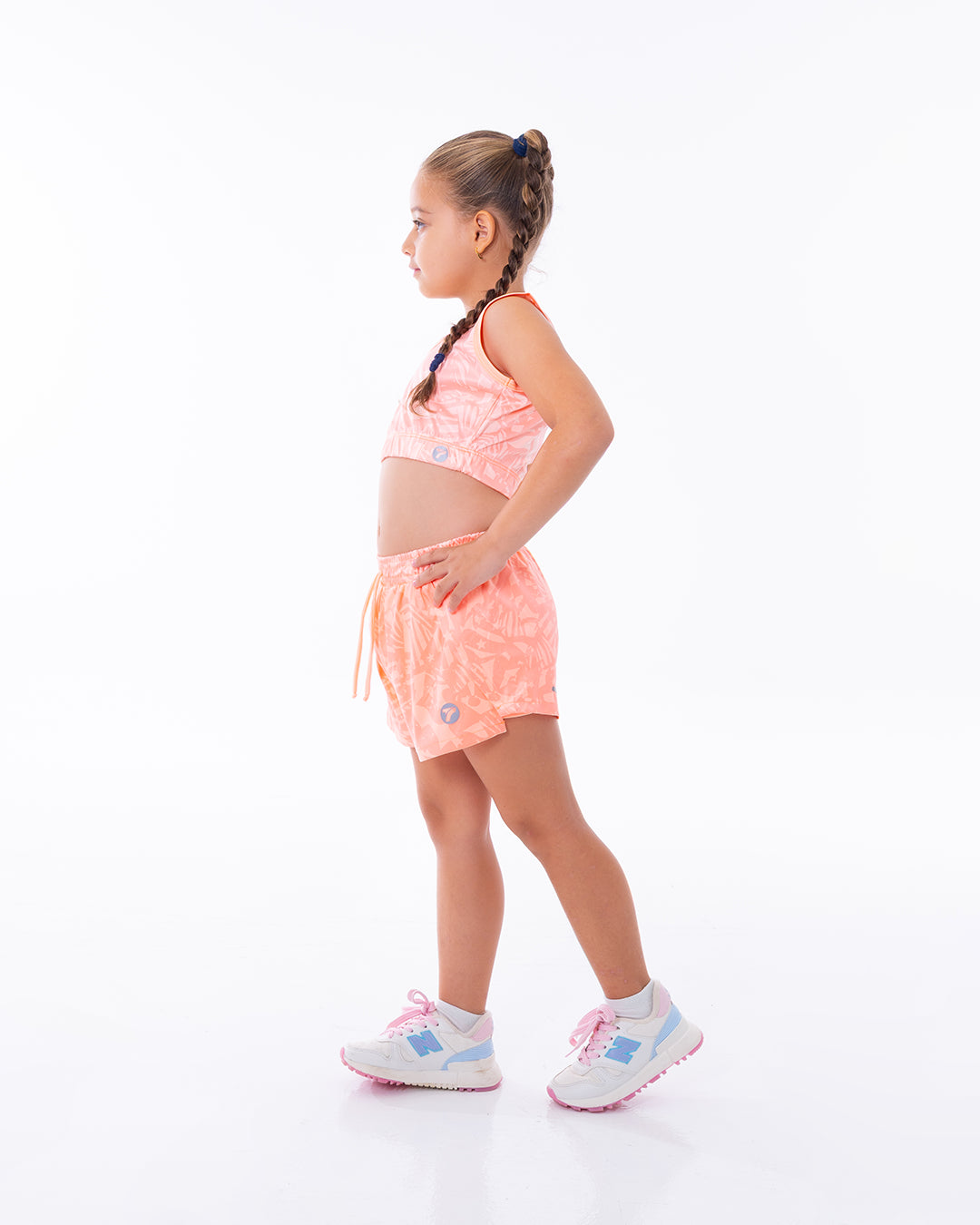 Conjunto Deportivo Running Tiny - Mandarina 03