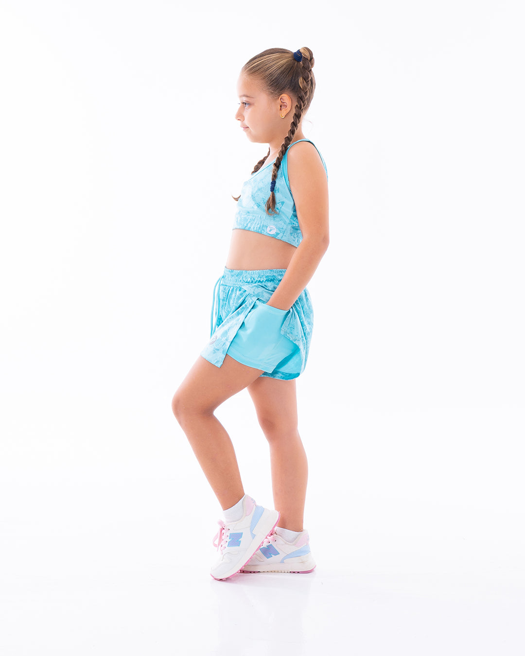 Conjunto Deportivo Running Tiny - Verde Menta 03