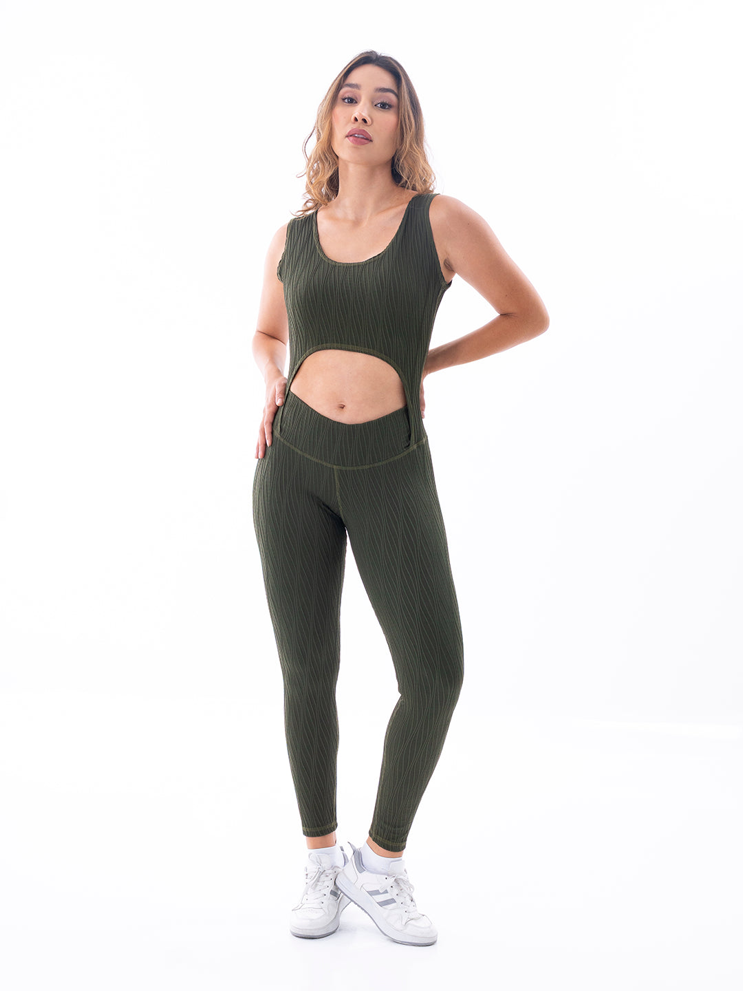ENTERIZO JUMPSUIT- VERDE MILITAR