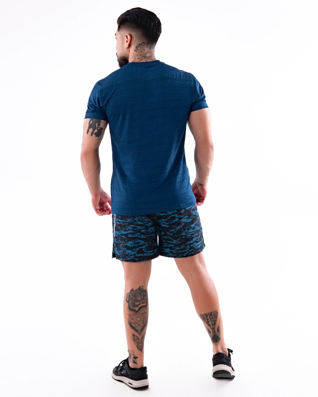 CAMISETA QUICK DRY - AZUL PETROLEO