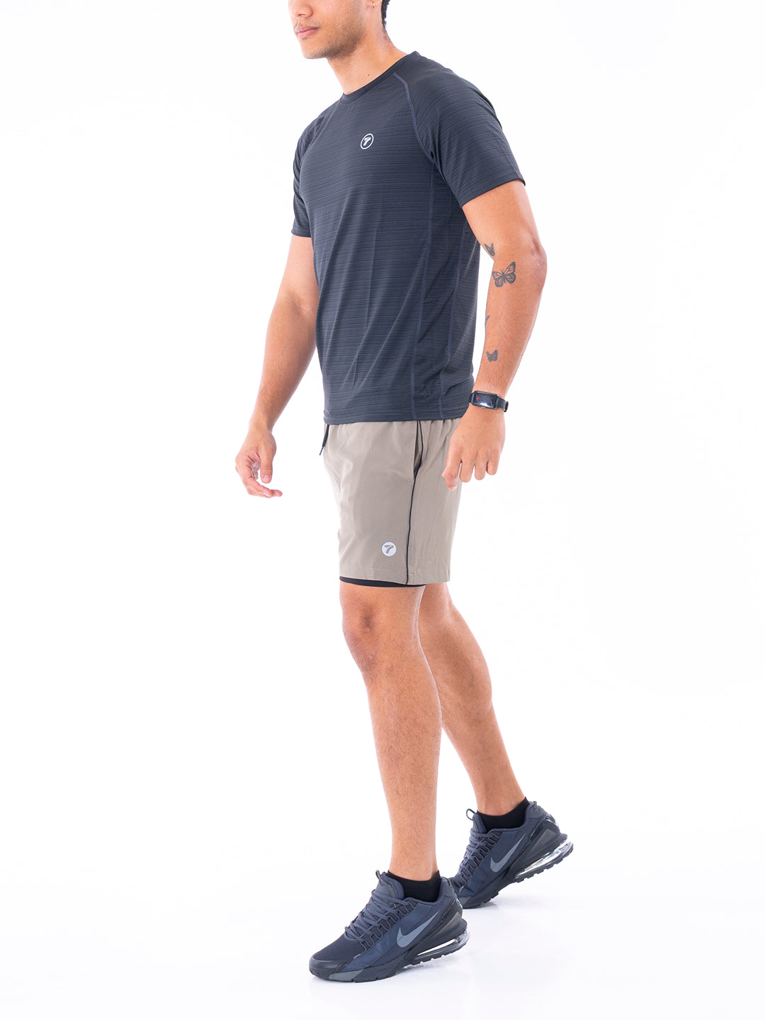CAMISETA QUICK DRY M2 - GRIS OSCURO