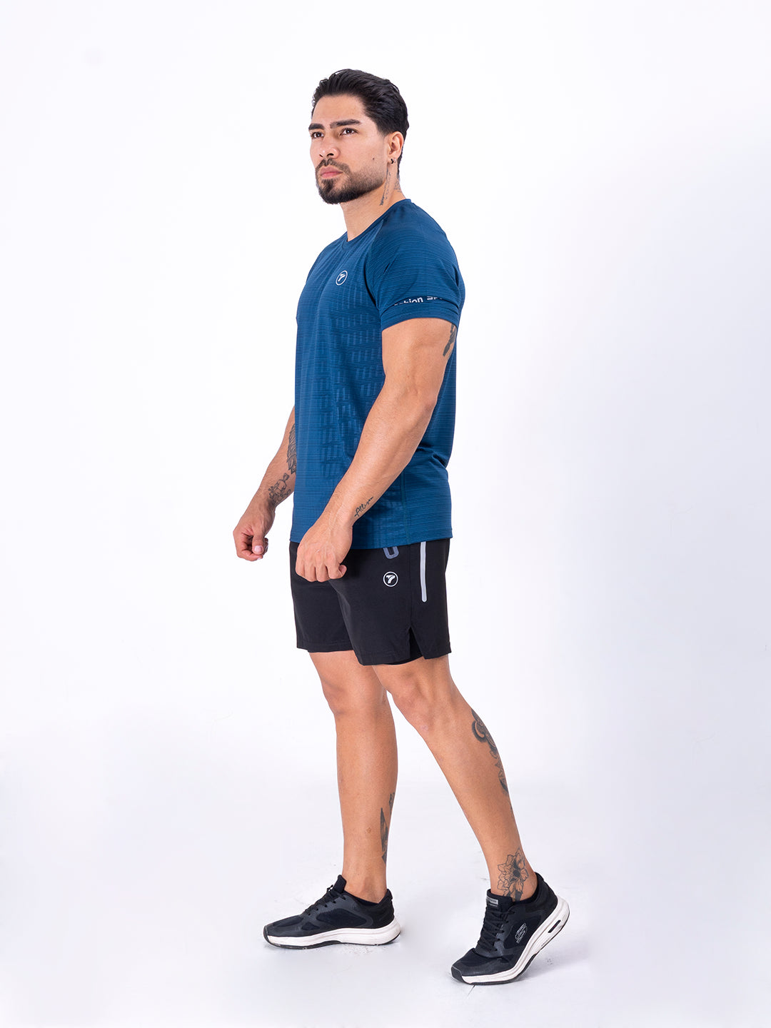 CAMISETA QUICK DRY M3 - AZUL PETROLEO