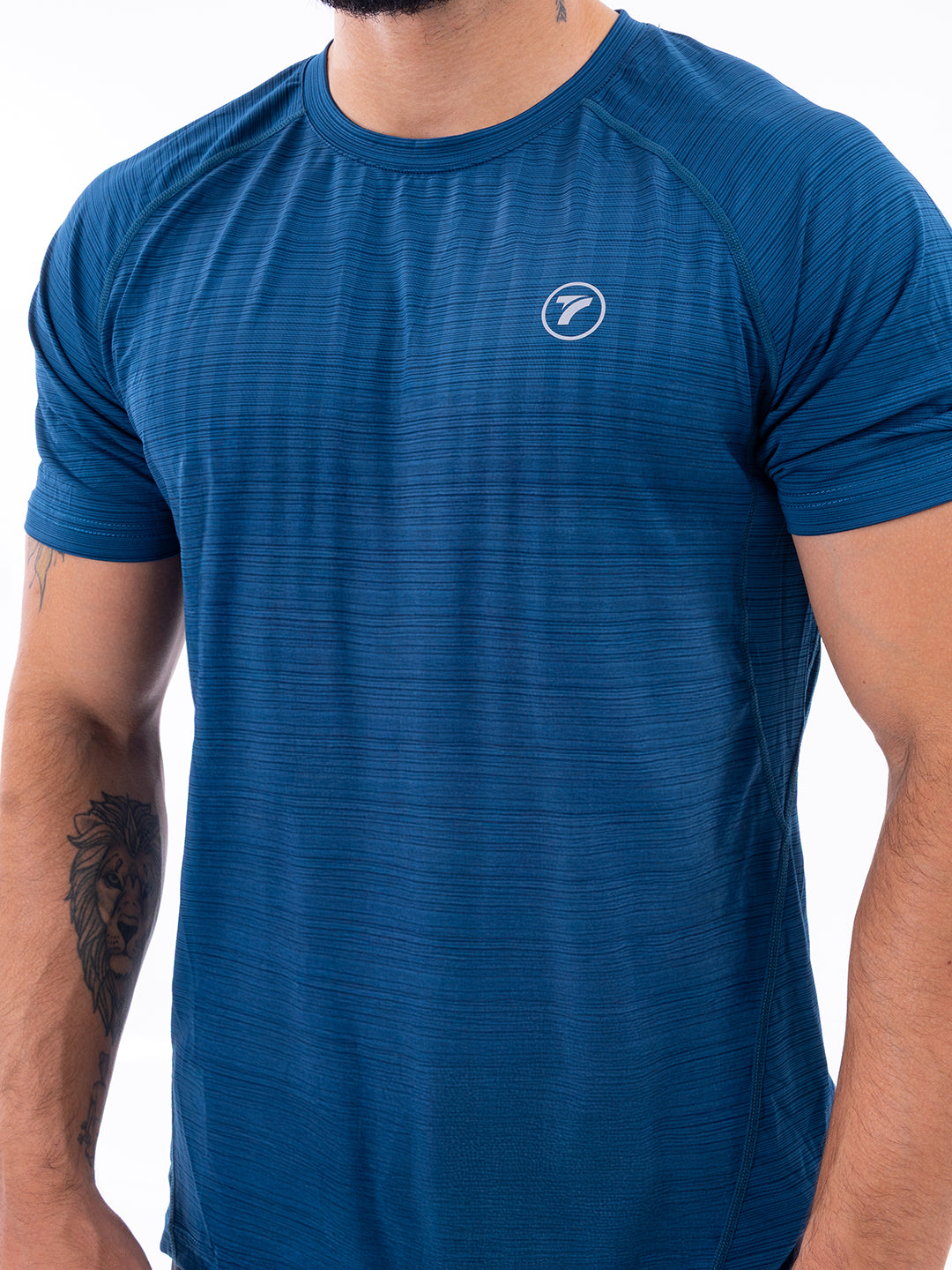 CAMISETA QUICK DRY M5 - AZUL PETROLEO