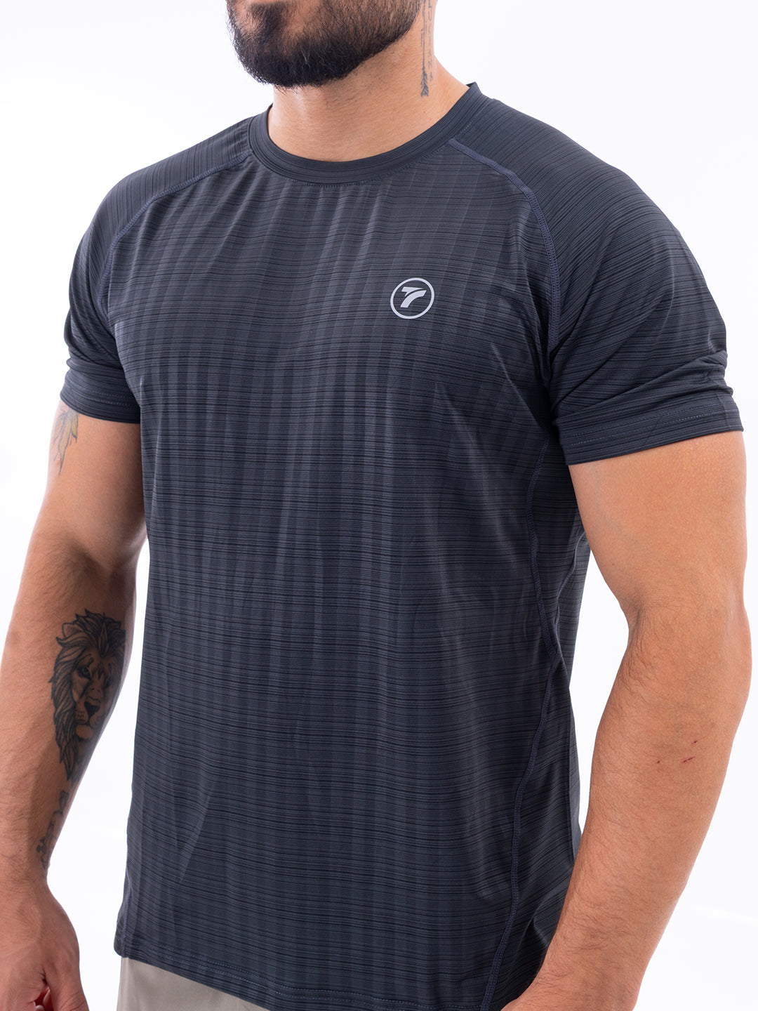 CAMISETA QUICK DRY M5 - GRIS OSCURO