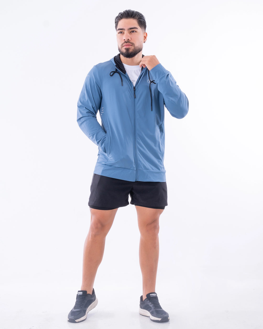 Chaqueta Deportiva de Hombre Velox - Hortensia Oscuro