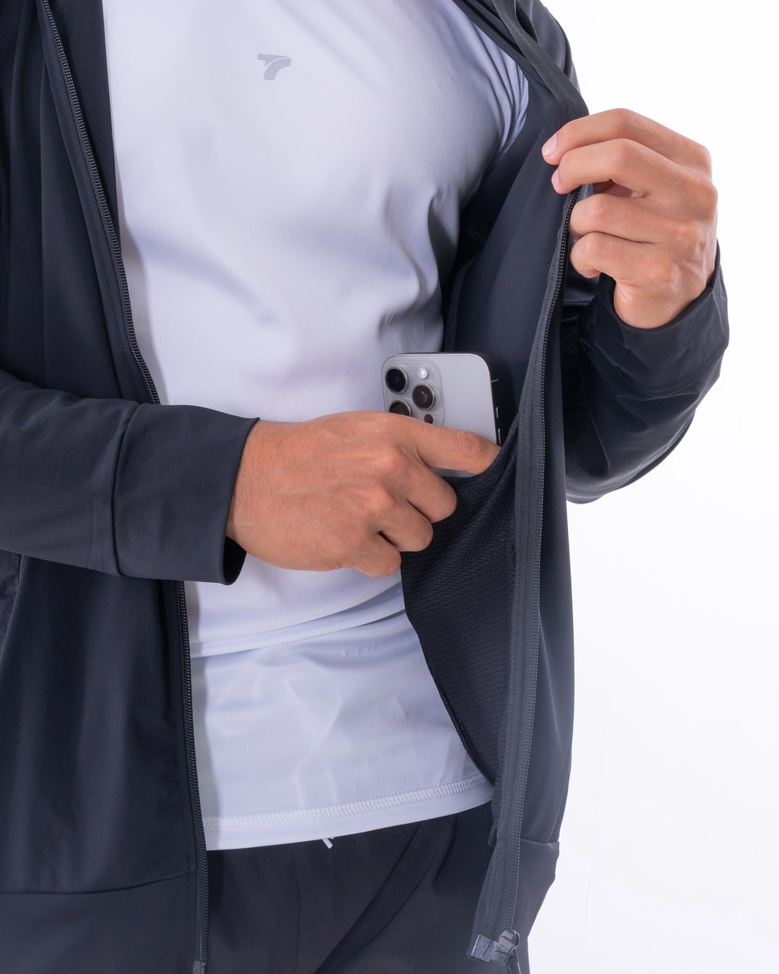 Chaqueta Deportiva de Hombre Velox - Negro