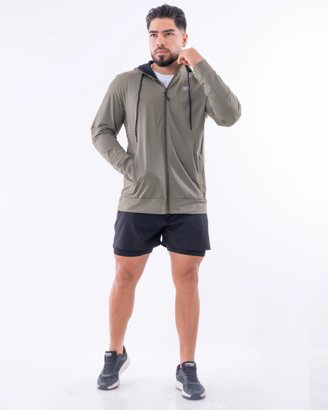 Chaqueta Deportiva de Hombre Velox - Verde Militar
