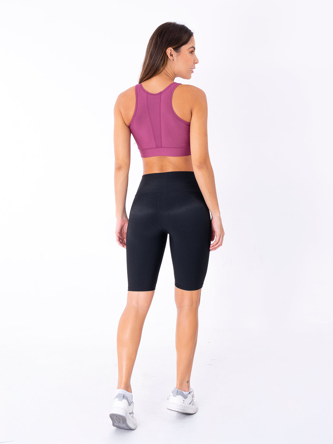 TOP STYLISH UNICOLOR- MORA EN LECHE OSCURO