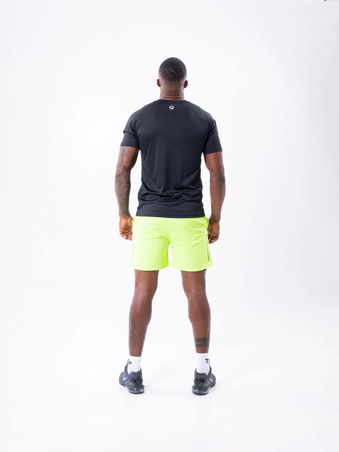Pantaloneta Deportiva de Hombre Nitro-Fit M3 - Verde Neon