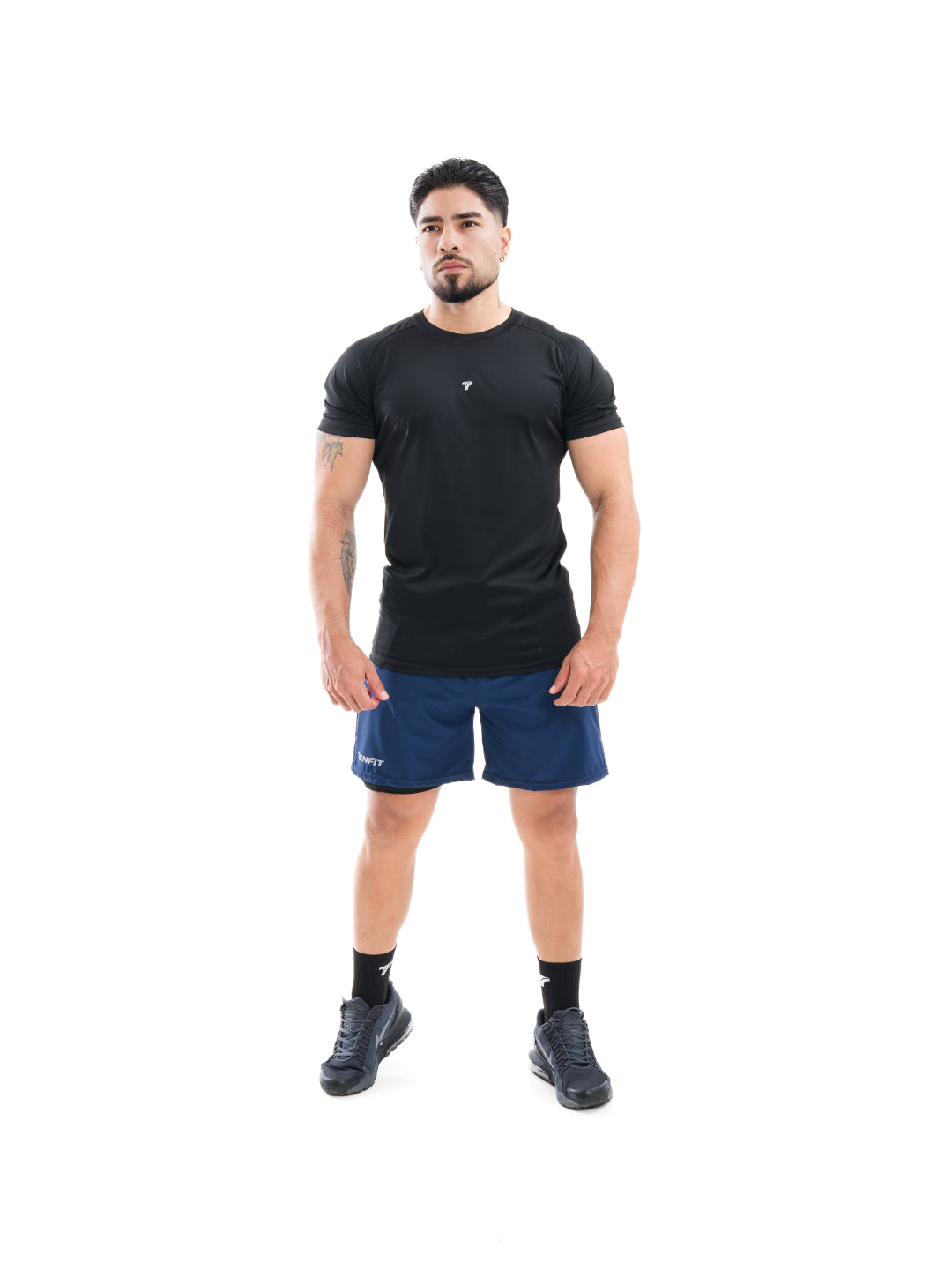 Pantaloneta Deportiva de Hombre Nitro-Fit M5- Azul Turqui