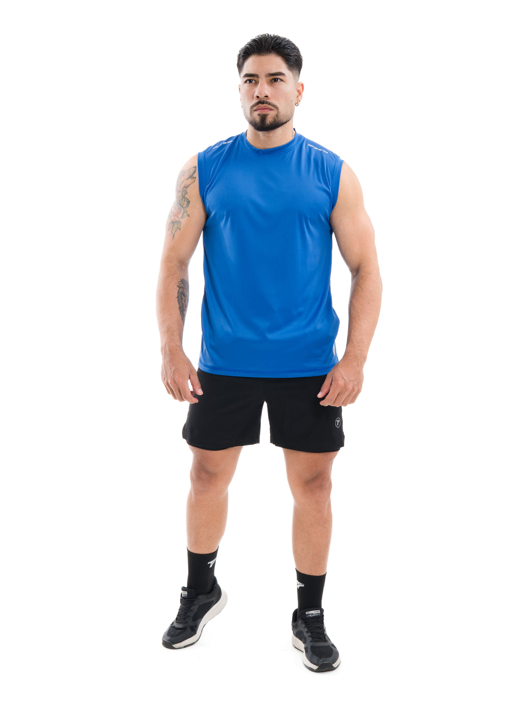 Camiseta Sin Manga Deportiva de Hombre Astro -Azul Rey