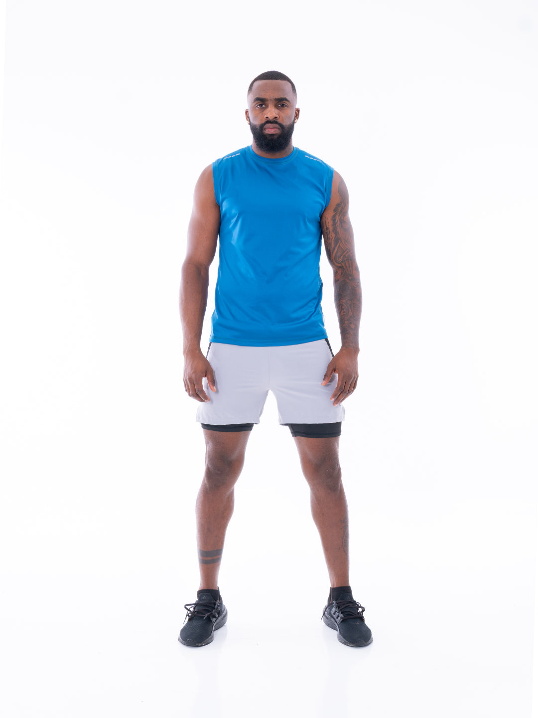 Camiseta Sin Manga Deportiva de Hombre Astro - Azul Petroleo